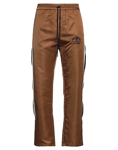 JUST DON Casual trouser Camel 100% Polyamide, Cotton
