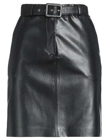 SIMONA CORSELLINI Minirock Schwarz 50% Viskose, 45% Polyurethan, 5% Andere Fasern
