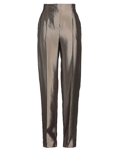 GIORGIO ARMANI Casual trouser Khaki 41% Acetate, 36% Viscose, 12% Wool, 11% Silk