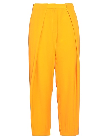 BALMAIN Pantalone Arancione 100% Viscosa