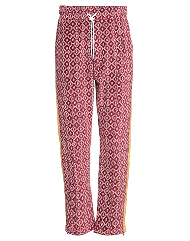 DRÔLE DE MONSIEUR Casual pants Burgundy 84% Cotton, 16% Polyamide