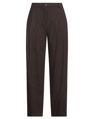 8PM Casual pants MARRONE 56% Polyester, 41% Viscose, 3% Elastane