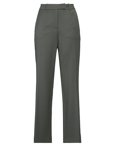 TELA Pantalone Verde scuro 52% Poliestere, 43% Lana d'agnello, 5% Elastan