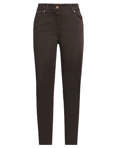 CLIPS MORE Pantaloni jeans Testa di moro 98% Cotone, 2% Elastan
