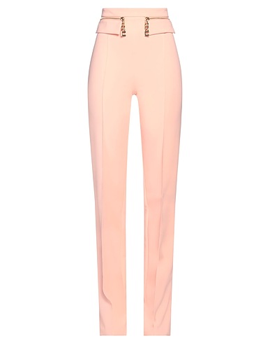 ELISABETTA FRANCHI Casual παντελόνι Σομόν 96% Πολυεστέρας, 4% Ελαστάνη