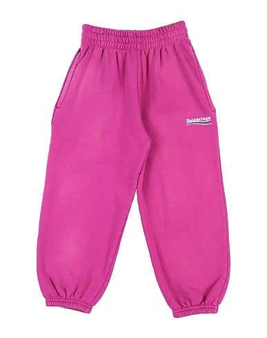 BALENCIAGA KIDS Pantalone Fucsia 100% Cotone, Poliestere