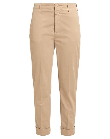DONDUP Casual παντελόνι Χρώμα της άμμου 97% Βαμβάκι, 3% Ελαστάνη