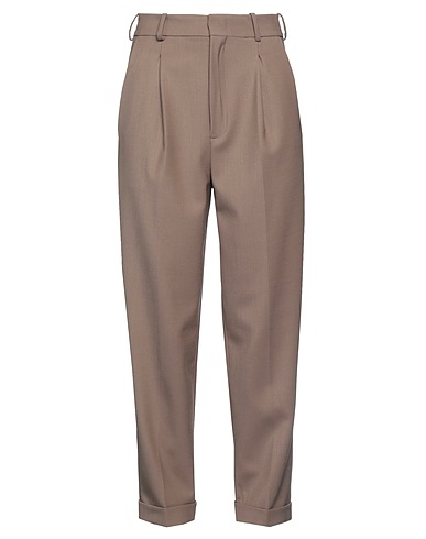 FEDERICA TOSI Pantalone Khaki 52% Poliestere, 43% Lana Vergine, 5% Elastan