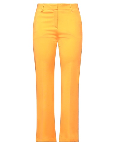 TRUE ROYAL Casual trouser Orange 65% Viscose, 25% Polyamide, 10% Elastane