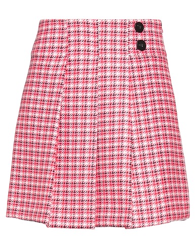 SIMONA CORSELLINI Mini skirt Pink 70% Polyester, 30% Viscose