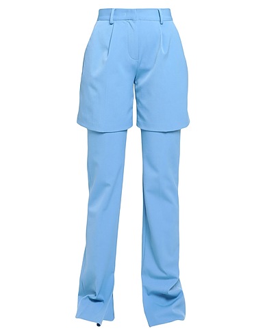 VIVETTA Casual pants Light blue 64% Polyester, 32% Viscose, 4% Elastane
