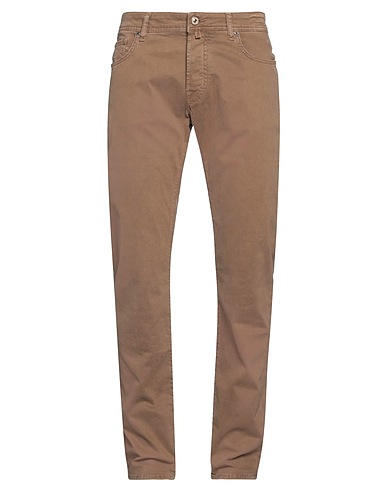 JACOB COHЁN Casual trouser Khaki 98% Cotton, 2% Elastane, Polyester