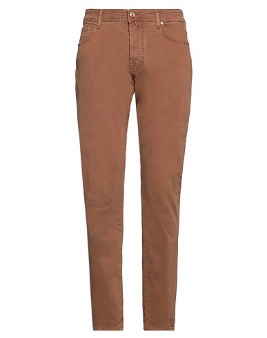 JACOB COHЁN パンツ MARRONE コットン 98% / ポリウレタン 2% / ポリエステル