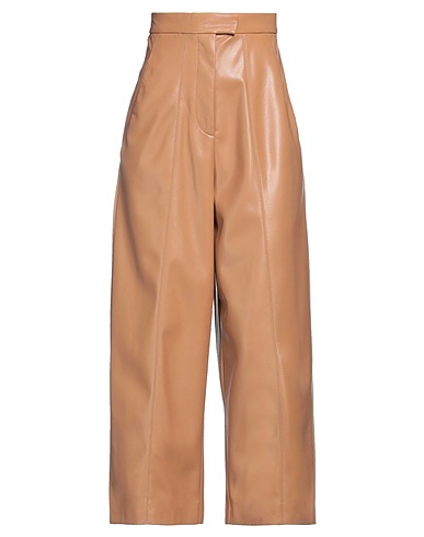 MALÌPARMI Casual pants Camel 100% Polyester