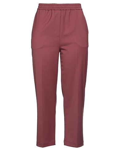 ERIKA CAVALLINI Pantalone Cioccolato 54% Poliestere, 44% Lana Vergine, 2% Elastan