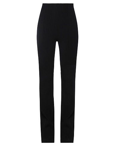 HERVÉ LÉGER Casual trouser Black 62% Recycled viscose, 22% Nylon, 14% Polyester, 2% Elastane
