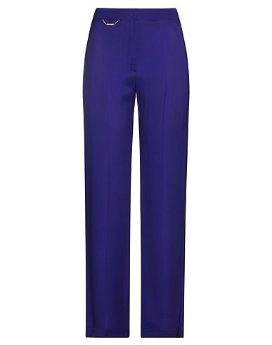 SEVENTY VENEZIA Casual trouser Purple 100% Viscose