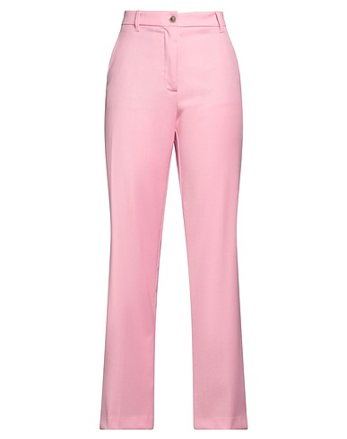 SEMICOUTURE Casual pants Light pink 55% Virgin Wool, 28% Polyester, 15% Viscose, 2% Elastane