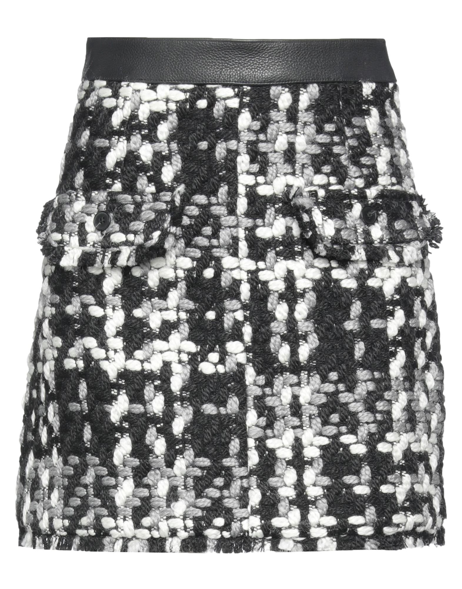 【関税込み】REMAIN Birger Christensen ミニスカート Mini Leather Skirt Brown - REMAIN Birger Christensen