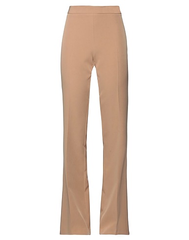 SIMONA CORSELLINI Pantalone Cammello 93% Poliestere, 7% Elastan