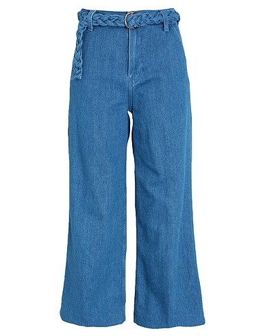 TOMMY HILFIGER Denim trousers Blue 92% Cotton, 8% Polyester