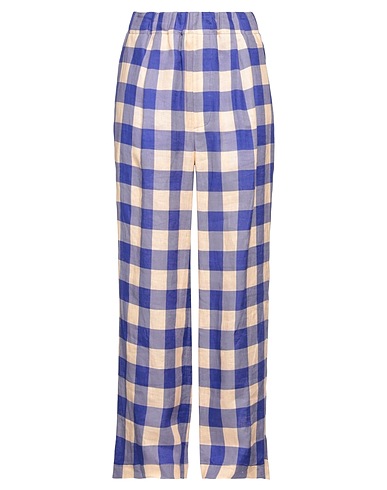JEJIA Casual trouser Purple 100% Linen, Cotton