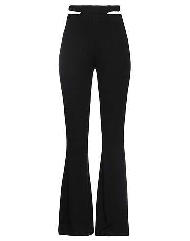 WEILI ZHENG Pantalone Nero 88% Poliammide, 8% Viscosa, 4% Elastan