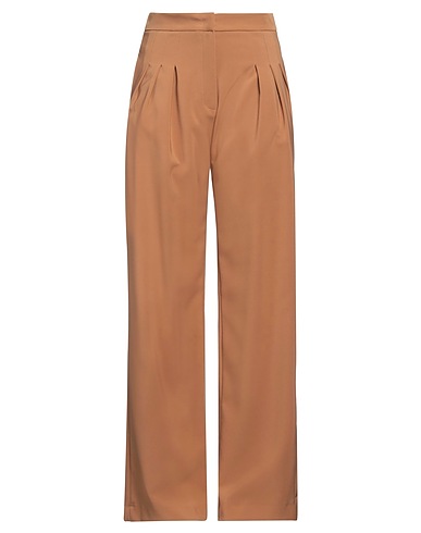 AKEP Casual trouser Camel 90% Polyester, 10% Elastane