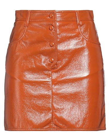 MSGM Mini skirt Brick red 100% Polyester