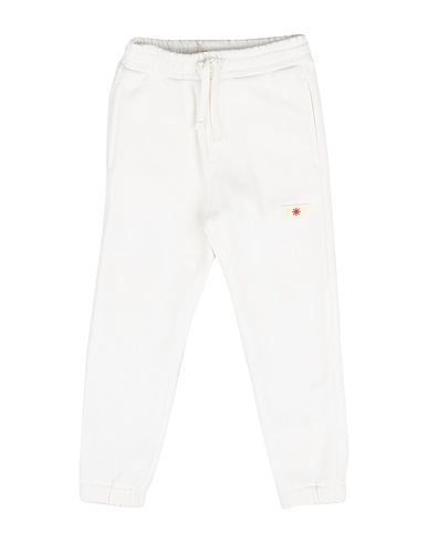 MANUEL RITZ Casual trouser White 100% Cotton