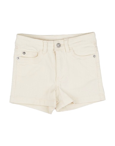PETIT BATEAU Denim shorts Beige 98% Cotton, 2% Elastane