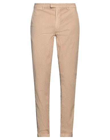 TRAMAROSSA Casual trouser Beige 74% Cotton, 24% Polyester, 2% Elastane