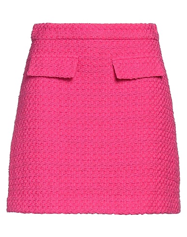 MSGM Mini skirt Fuchsia 68% Cotton, 32% Polyamide