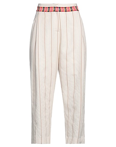 NORA BARTH Casual pants Off white 100% Cotton