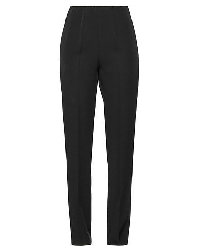 BOUTIQUE de la FEMME Casual trouser Black 88% Polyester, 12% Elastane