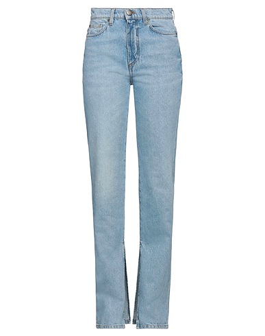TWINSET Denim trousers Blue 100% Cotton