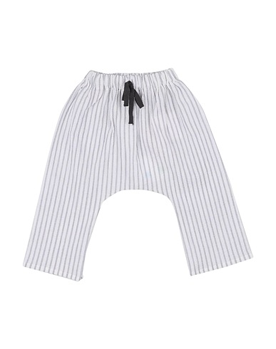 PEQUEÑO TOCON Pantalone Bianco 100% Cotone