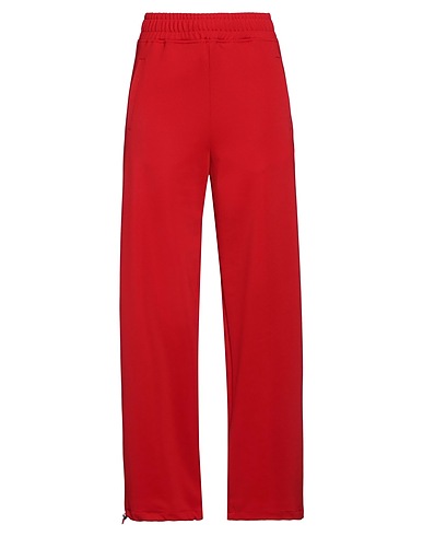JW ANDERSON Casual trouser Red 94% Polyester, 6% Elastane