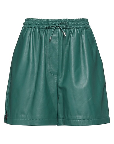 LOEWE Leather pant Green 100% Lambskin