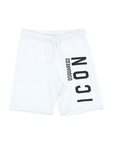 DSQUARED2 Shorts & Bermuda White 100% Cotton