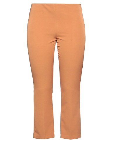 COMPAGNIA ITALIANA Casual trouser Camel 88% Polyester, 12% Elastane