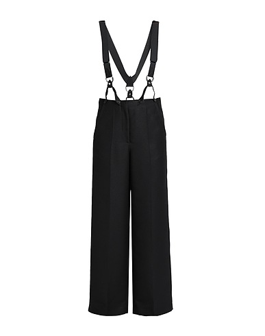 PHILOSOPHY di LORENZO SERAFINI Casual trouser Black 100% Viscose