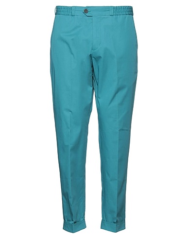 PT Torino Casual pants Deep teal 100% Cotton