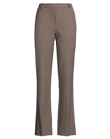 FEDERICA TOSI Pantalone Khaki 52% Poliestere, 43% Lana Vergine, 5% Elastan