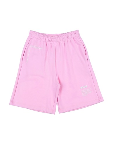 MSGM Shorts & Bermuda KIDS Pink 100% Cotton