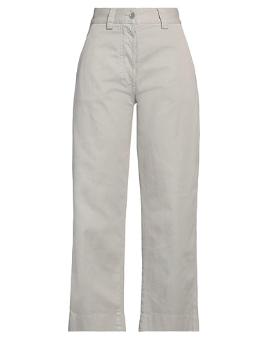 ASPESI Casual trouser Light grey 98% Cotton, 2% Elastane