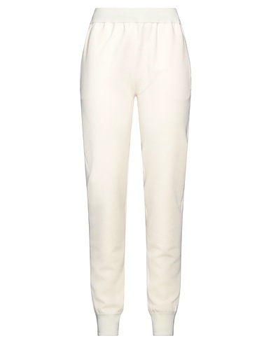 BOTTEGA VENETA Casual trouser Ivory 49% Wool, 34% Viscose, 8% Polyamide, 6% Polyester, 3% Elastane