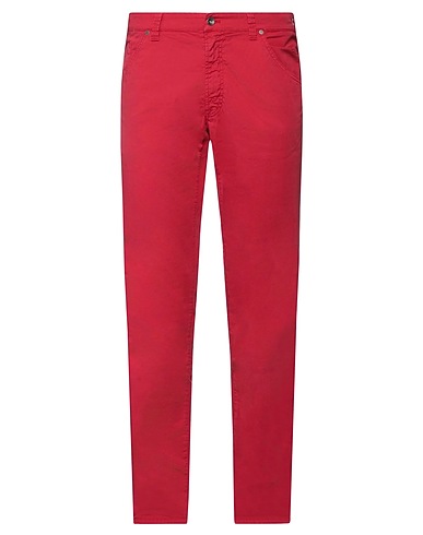 MASON'S 5-pocket Red 96% Cotton, 4% Elastane