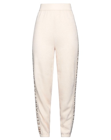 ELISABETTA FRANCHI Casual pants Ivory 29% Wool, 29% Acrylic, 24% Viscose, 18% Polyamide