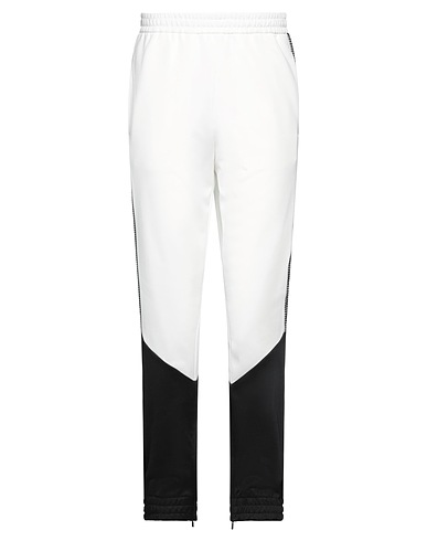 FENDI Casual pants White 50% Cotton, 50% Cashmere